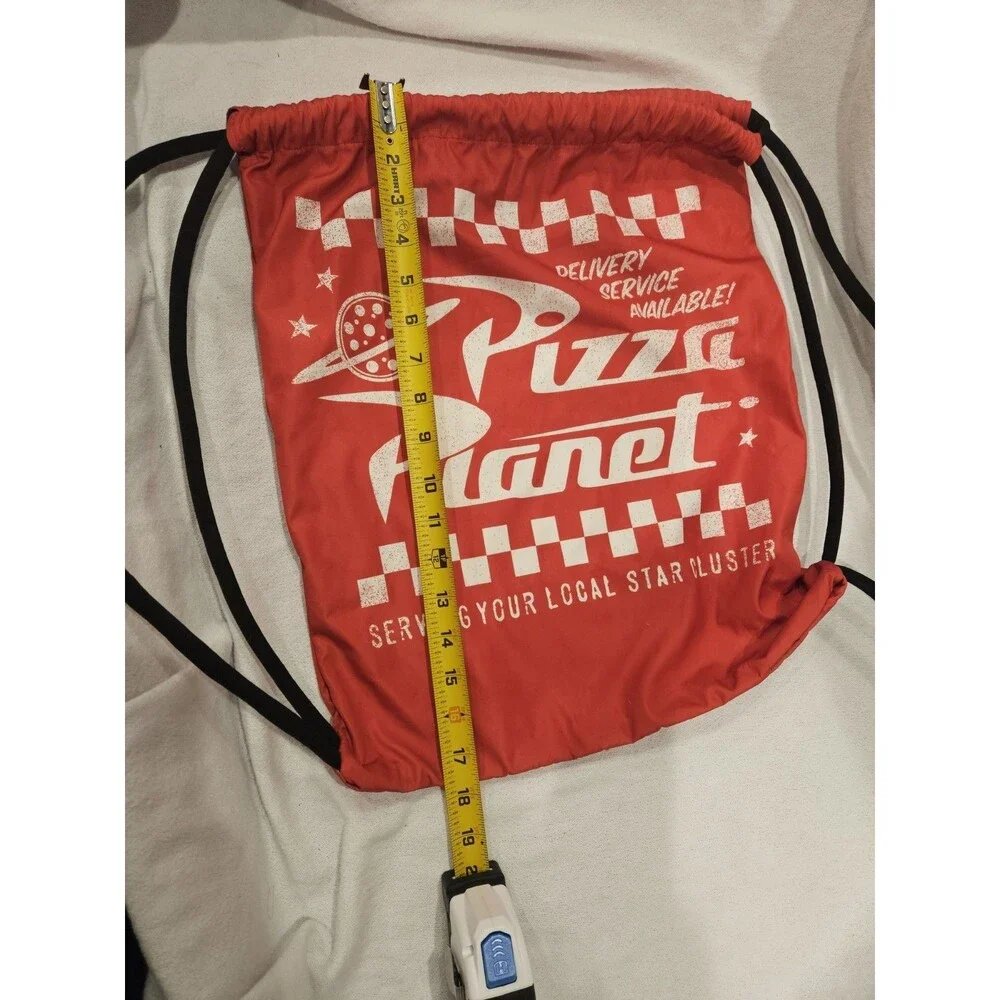 Pizza Planet Cinch Bag Toy Story Disney Pixar Movie Pizza Planet Backpack Purse